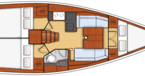 Sunscape-Oceanis-35.1-Layout