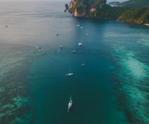 Areal Phi Phi Islands Thailand